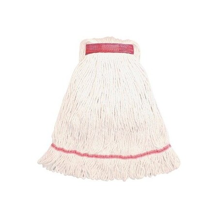 Genuine Joe Mop, Med, White, Blnd, Narrow GJOMWH1B